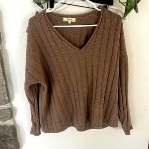 Madewell oversized resourced cashmere sweater
